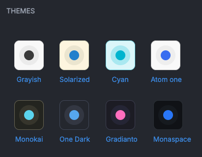 Light & Dark Themes Light & Dark Themes